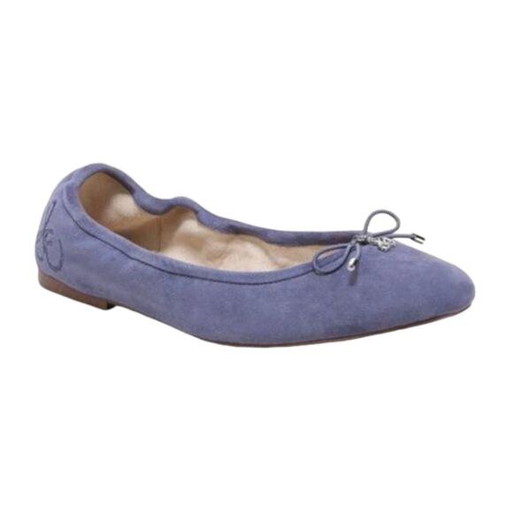 Sam Edelman Felicia Flat Light Purple Size 7 NWT $120 MSRP - Picture 1 of 7